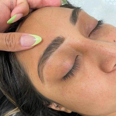 Brow shaping