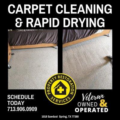 Carpet and upholstery cleaning