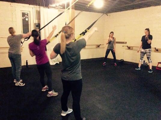 Align Fitness Bootcamp!  TRX, Kettle Bell, and body weight movement.  Drop in Tuesday 6pm in Sellwood