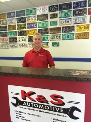 Welcome to K & S Automotive Services. My name is Ken McGann. Along with my son Shane, we will be happy to help you !!!