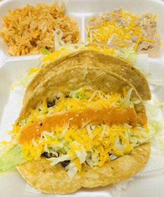 My favorite #13 Crunchy Beef Tacos