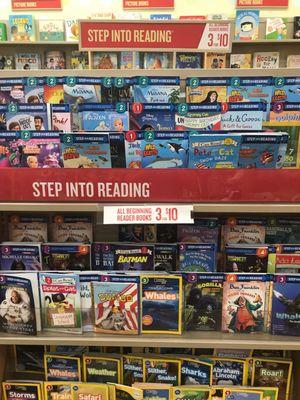 The biggest assortment of books!! If you are looking for books and children toys this is the best place.