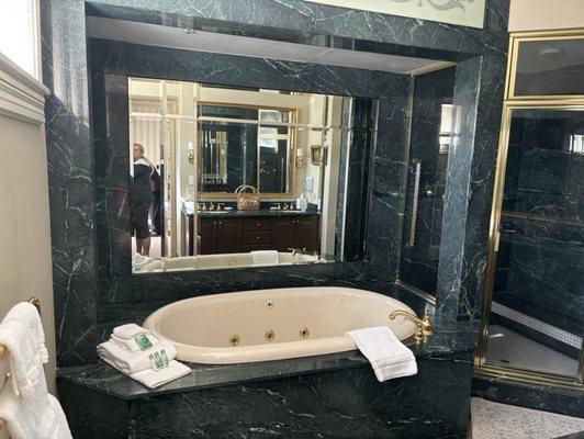 Presidential suite bathroom