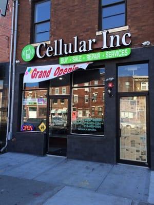 Cellular Inc new location. 642 Washington Ave.Philadelphia, Pa 19147. We repair, buy, and services all phone. 215-462-1234