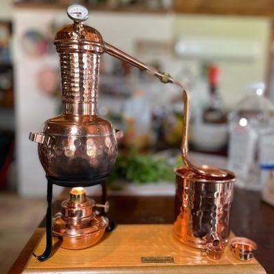 Miniature Alembic Still