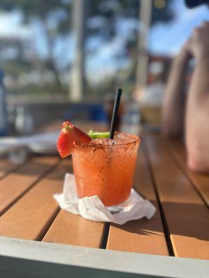 Strawberry jalapeño marg!