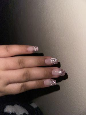 My nails from today's service