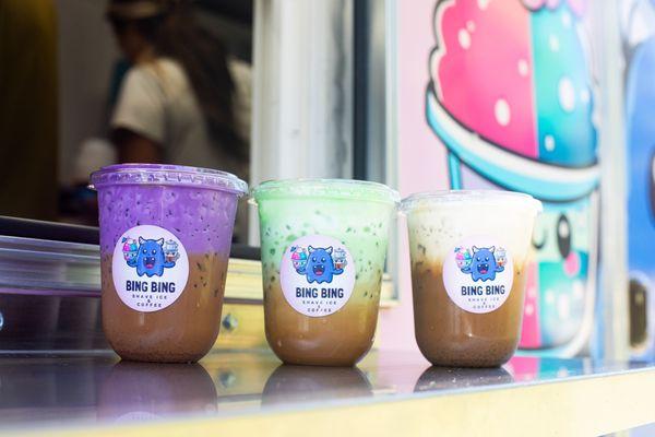 Ube, Pandan, & Coconut Coffee!