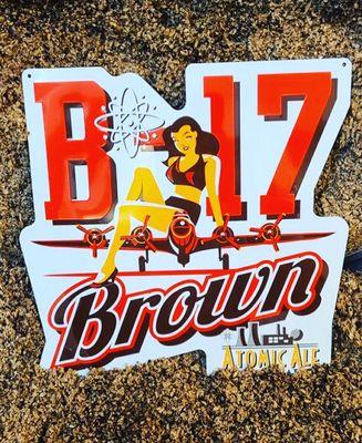 B-17 Brown Ale is being brewed!