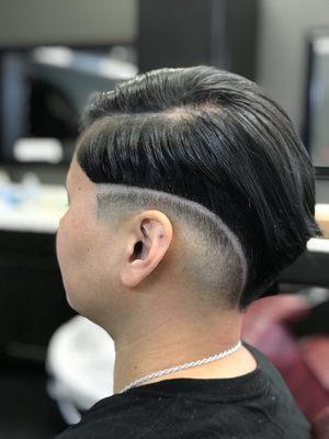 simple design by AD the barber