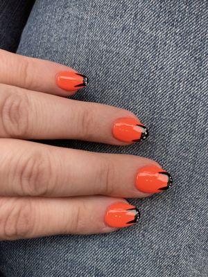 Halloween nails ‍