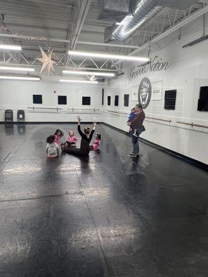 One of many dance studios