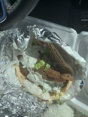 Gyro Meat Sandwich