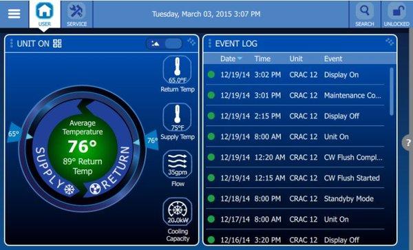 Liebert iCOM Touch Control System