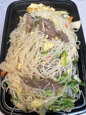 beef chow mein fun