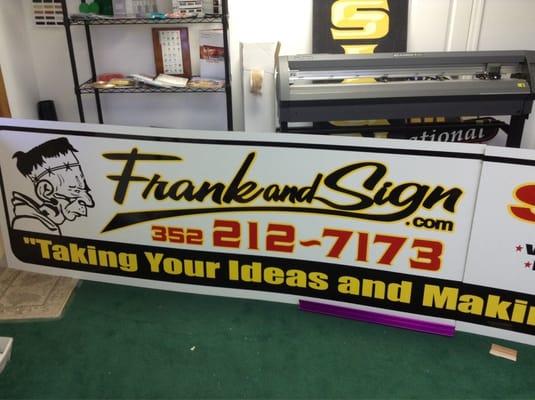 New sign going up soon