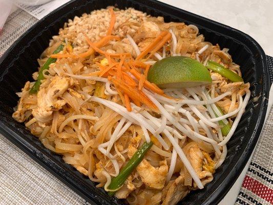 To Go Pad Thai - Huge portions!