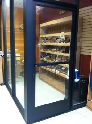 walk  in  humidor  for cigar