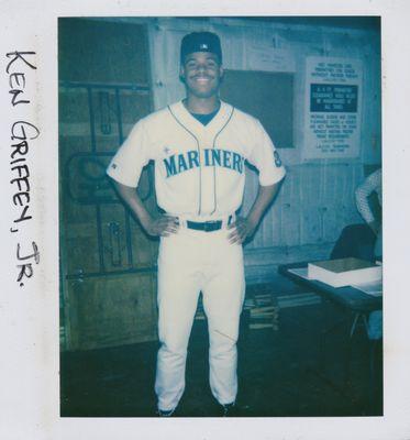 Key hair & makeup studio Los Angeles  Commercial with baseball player Ken Griffey Jr.