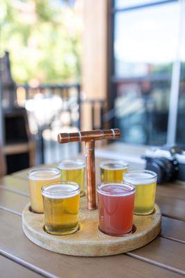 Flight of beer