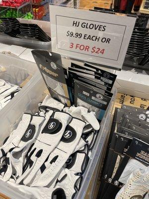 Good price on gloves. Didn't know they made those kinds of gloves.