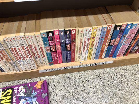 Tons of Sweet Valley High and Sweet Valley University books in stock!