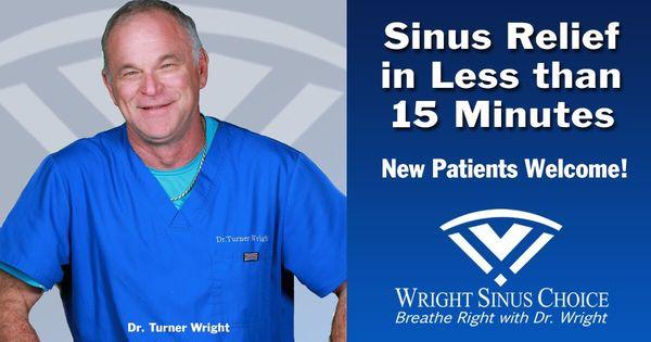 Dr. Turner Wright, ENT, The Sinus Expert