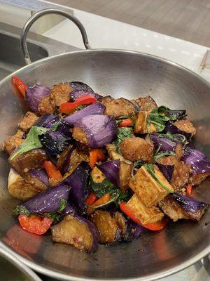 Topping: Spicy Eggplant