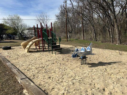 Playground space shuttle