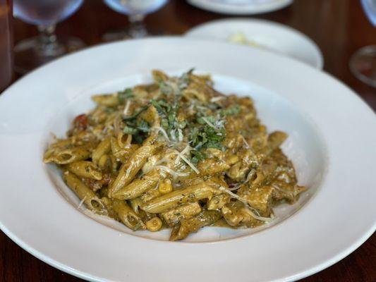 Penne with Chicken Dinner