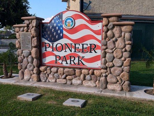 Pioneer Park in the City of Hawaiian Gardens