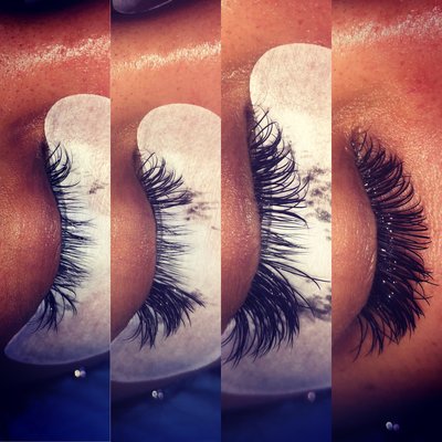 The process of Eyelash Extensions