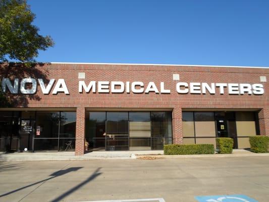 Nova Medical Centers' location in Plano, Texas.