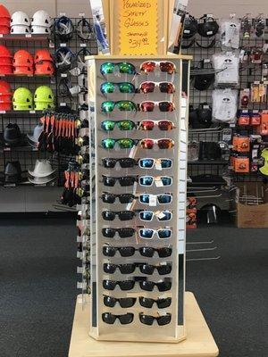 Largest selection of Polarized Safety Glasses.