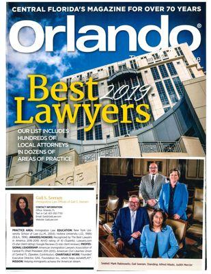 Best Immigration Lawyer Near Me in Orlando - 2019