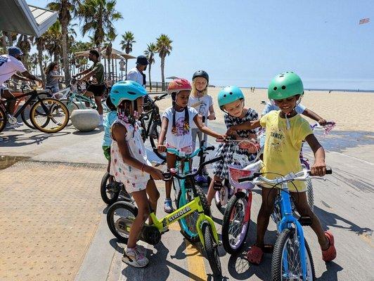 The crew at Venice Beach