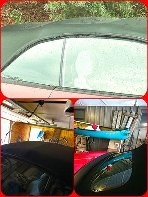 Before and After Toyota Solara Convertible Top