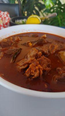 Goat birria.