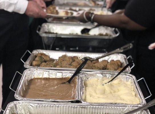 This was a catering event for a foster home, we helped feed over 200 people.