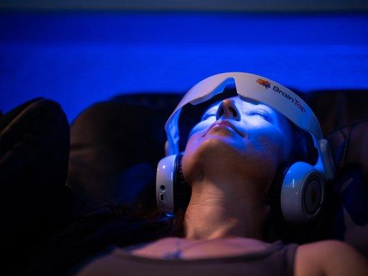 BrainTap meditative experience.