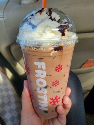 MD iced mocha latte