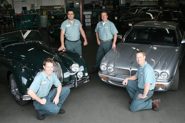 We work on all Jaguars from old to new.