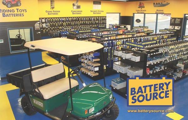 What a Showroom!! We have the largest selection of batteries anywhere!