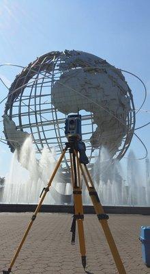 Restored Fountain of the Fairs Topographic Survey