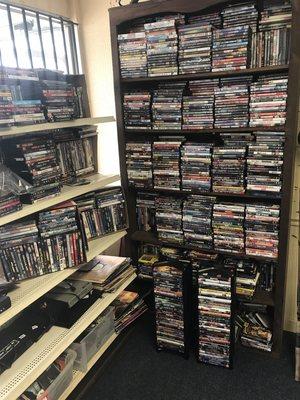 Browse our inventory of hundreds of DVDs, blurays, and video games!