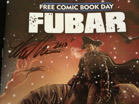 Free Comic Book Day with artist Mike Hawthorne.