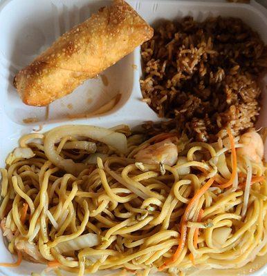 Shrimp Lo Mein Lunch Special