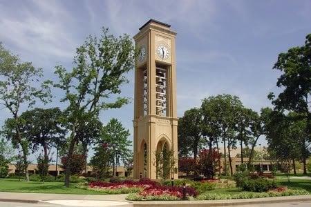 The Dub and B.J. Riter Millennium Carillon Tower is the largest carillon tower in Texas and the 15th largest in America.