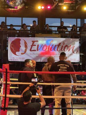 Evolution Health Services sponsoring the Cap City Night Fight