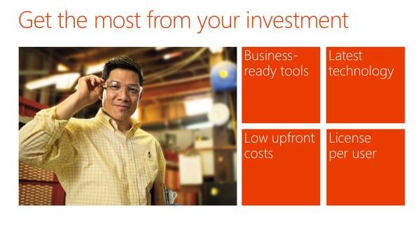 Business-ready tools: Office 365 has the broadest definition of what productivity and collaboration means for business